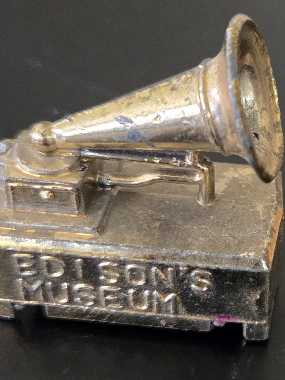 vintage collectible set  (3) vintage diecast miniature  pencil sharpeners